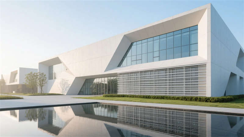 光之峽谷——合肥科技感辦公樓設計效果圖欣賞